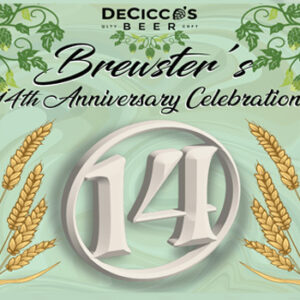 Brewster 14th anniversary beer event