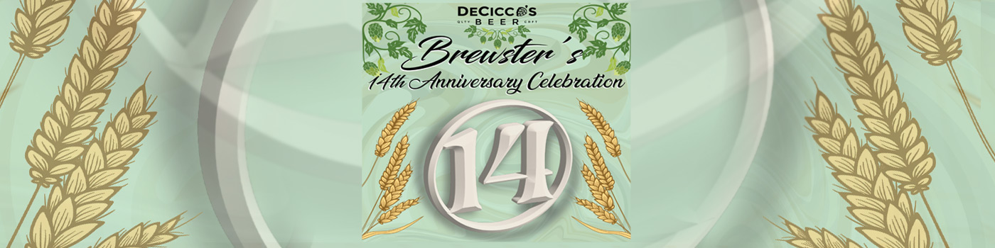 Brewster 14th anniversary beer event