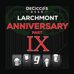 DeCicco's Larchmont 9th Anniversary banner